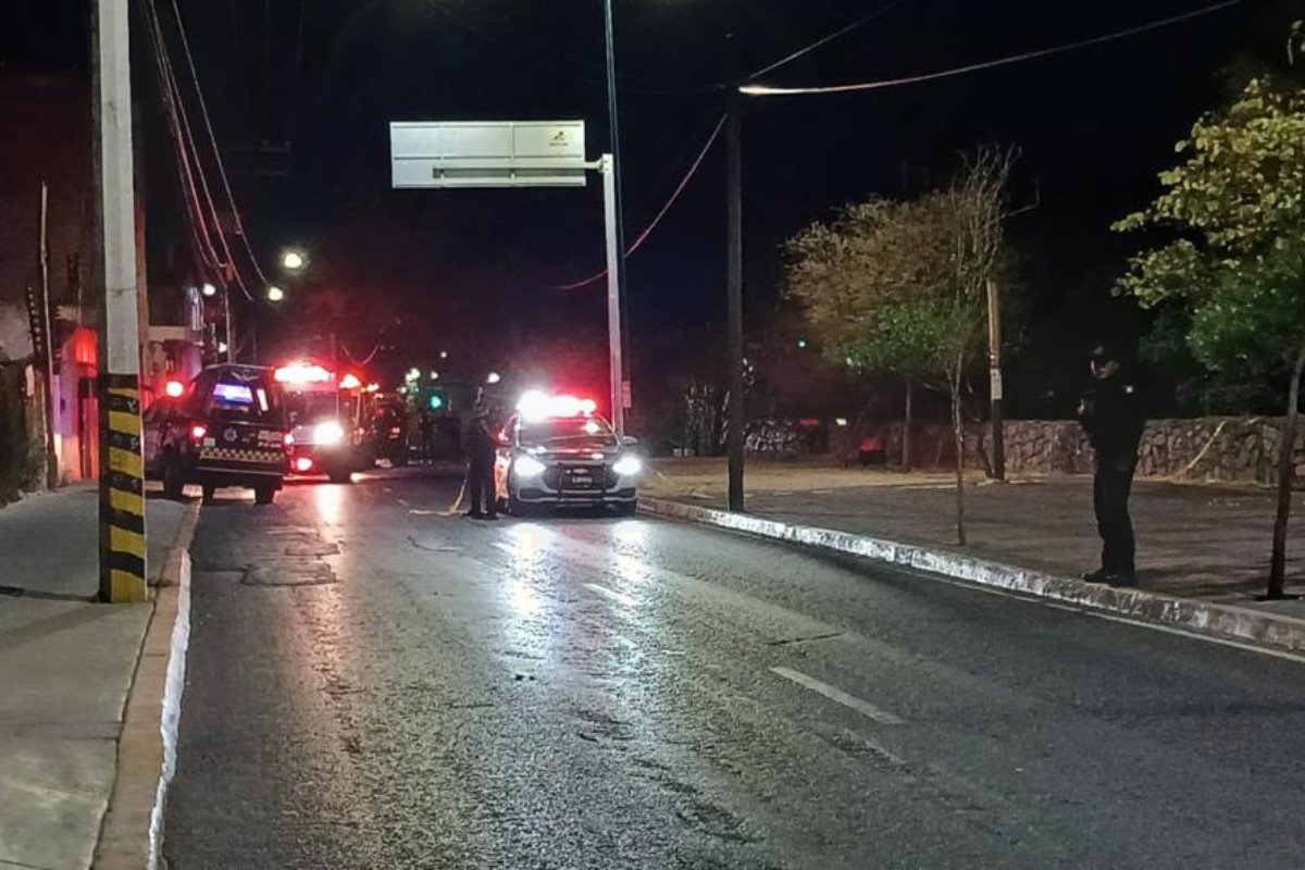 Las tres mujeres fueron acribilladas afuera de una casa, presuntamente, utilizada para la prostitución. Foto: Jesús Padilla