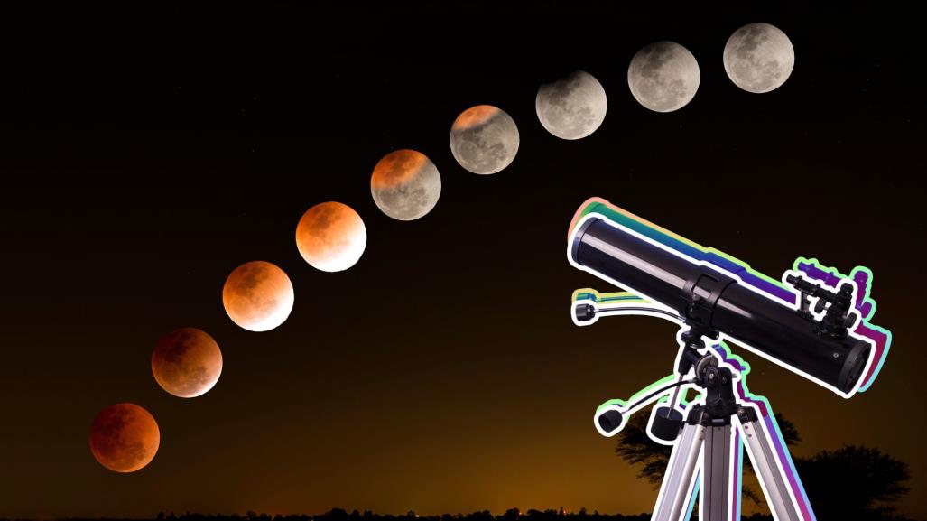 Esta noche Baja California Sur presenciará el primer eclipse total de luna del 2025