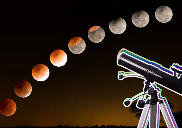 Esta noche Baja California Sur presenciará el primer eclipse total de luna del 2025