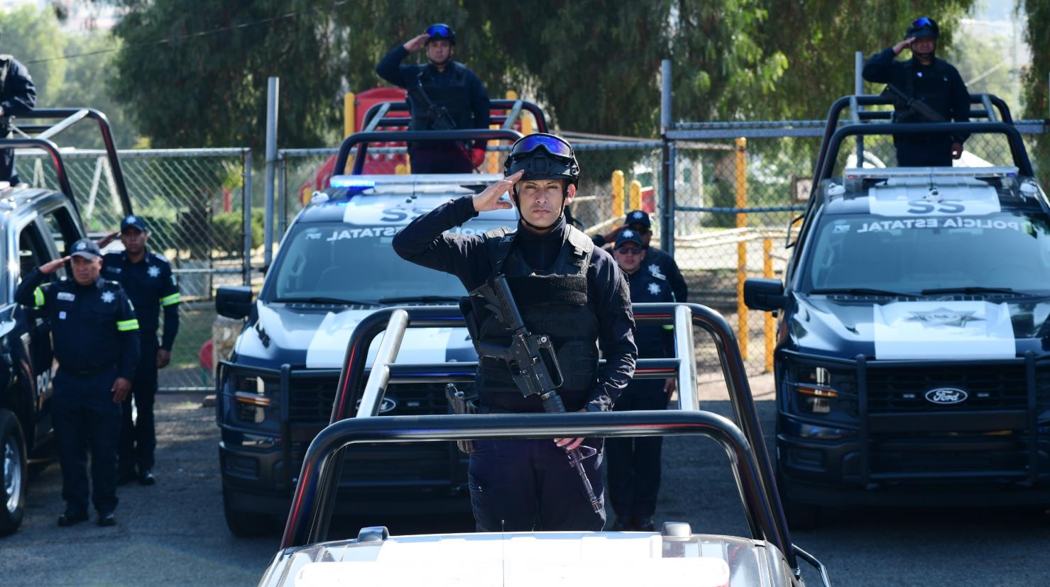 Por cada 100 mil habitantes, la entidad mexiquense cuenta con un déficit de policías. Imagen: GEM