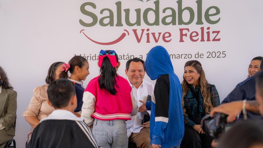 Gobernador Joaquín Díaz Mena Inicia la Estrategia Vive Saludable, Vive Feliz en Yucatán