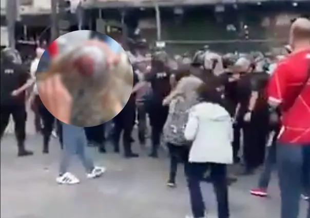 Jubilada de 87 años es agredida por policías durante manifestaciones en Argentina | VIDEO