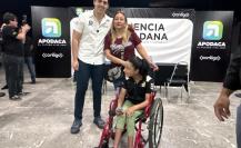 Conoce a Fernanda, una campeona en deporte adaptado que pide apoyo para transporte en Apodaca