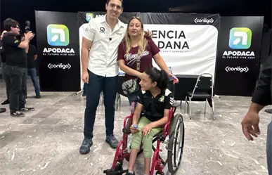 Conoce a Fernanda, una campeona en deporte adaptado que pide apoyo para transporte en Apodaca