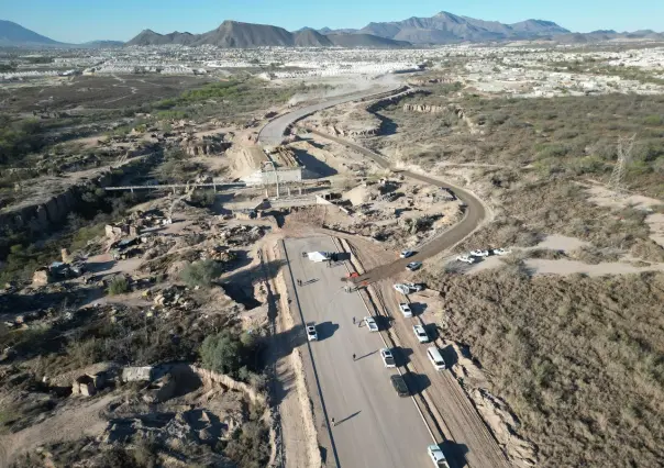Avanzan las obras en el bulevar Nazario Ortiz en Saltillo