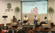 CICY promueve el diálogo sobre equidad de género con el panel Mujeres en Acción
