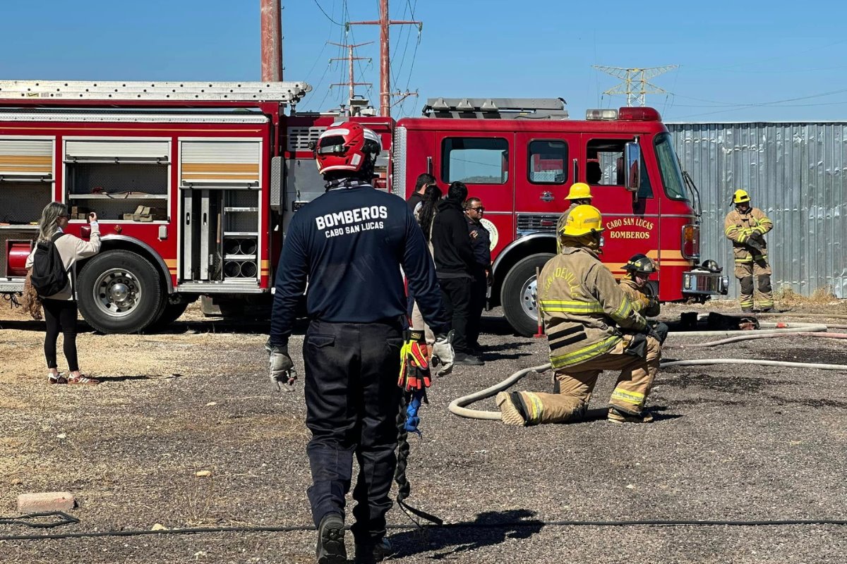 Foto: Cuerpo de Bomberos de Cabo San Lucas