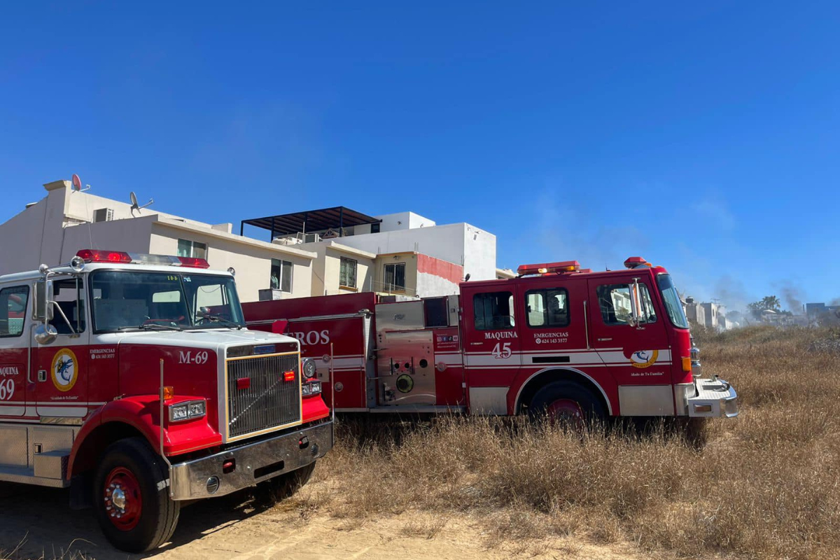 Foto: Cuerpo de Bomberos de Cabo San Lucas