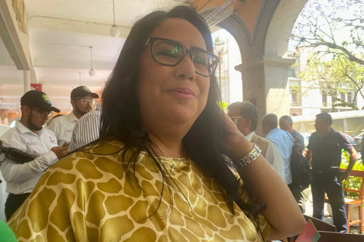 Alcaldesa de Actopan, María Esther López Callejas. Créditos: POSTA México/Rosalinda Morales.