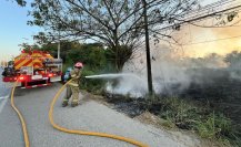 Calor provoca aumento de incendios y apagones en Tabasco