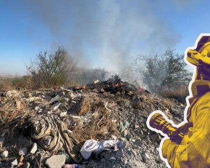 Incendios en Saltillo: Se duplican siniestros en predios baldíos en un mes