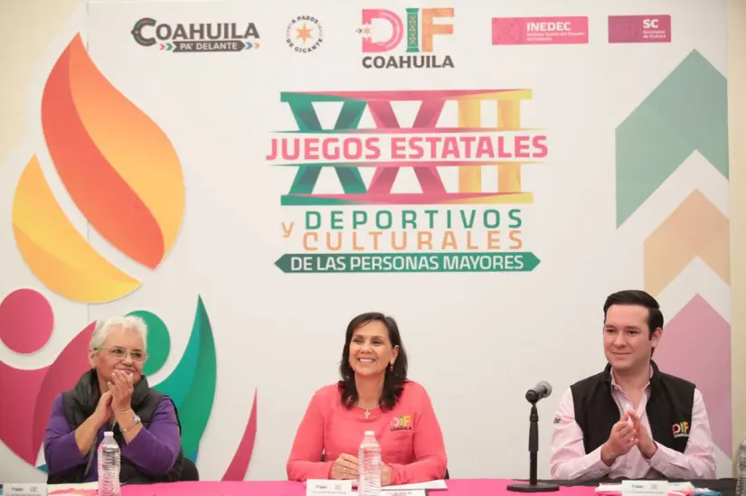 Convocan a juegos estatales en Coahuila en pro del bienestar de adultos mayores / Foto: Gobierno de Coahuila
