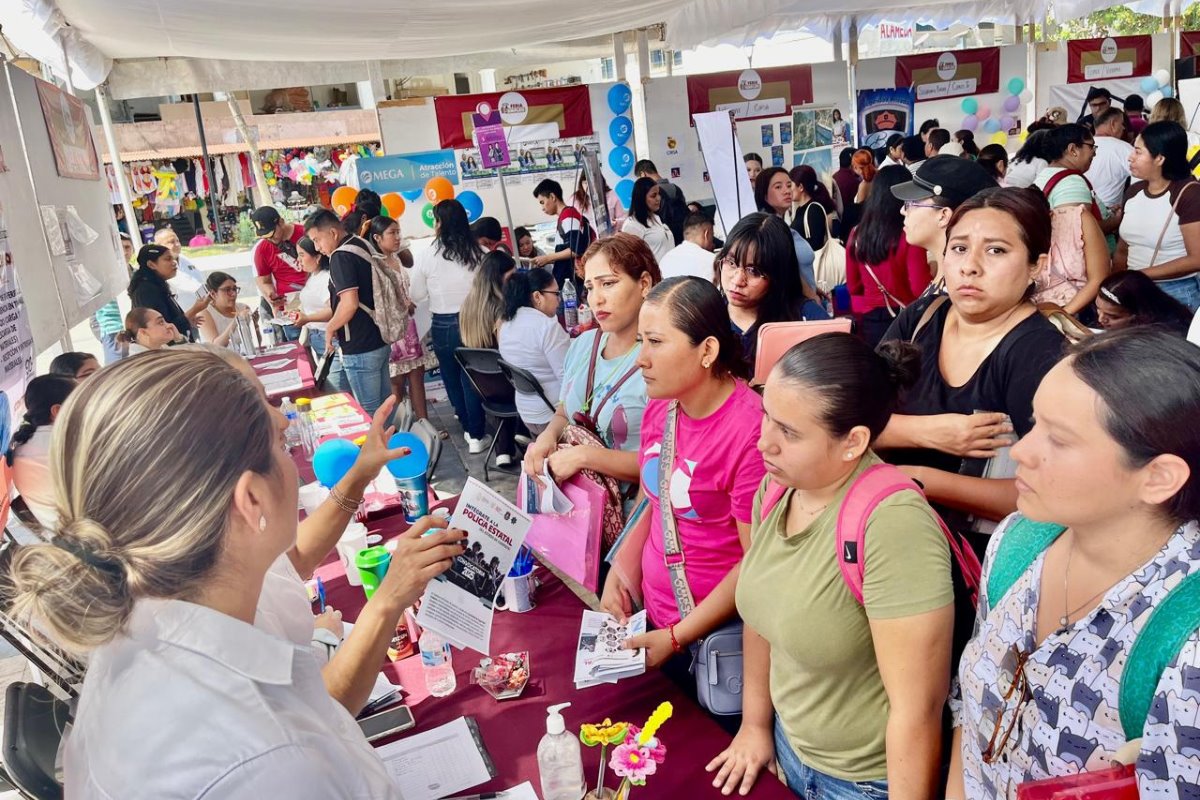 La Feria del Empleo llegó este 13 de marzo de 2025 hasta Acapulco Guerrero. Foto: X @SSPGro