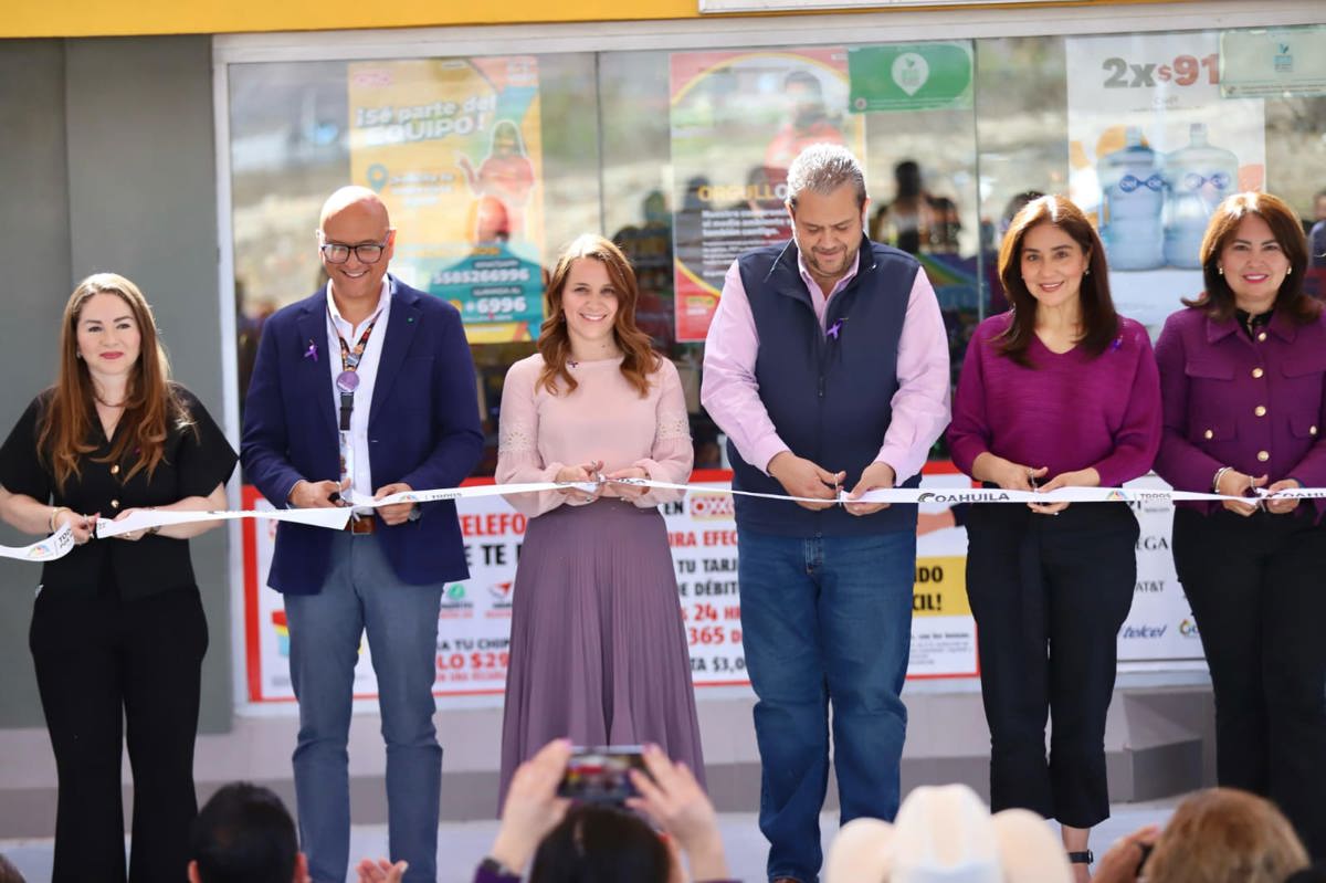 Inauguración de nuevos Puntos Violeta en Ramos Arizpe / Foto: Gobierno de Coahuila