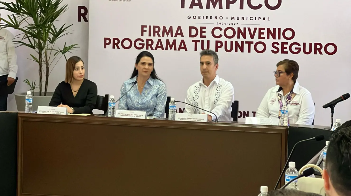 En medio de una ola de aparente noticias falsas de inseguridad en el sur de Tamaulipas, Tampico ha lanzado el programa “Punto Seguro”. Foto: Axel Hassel