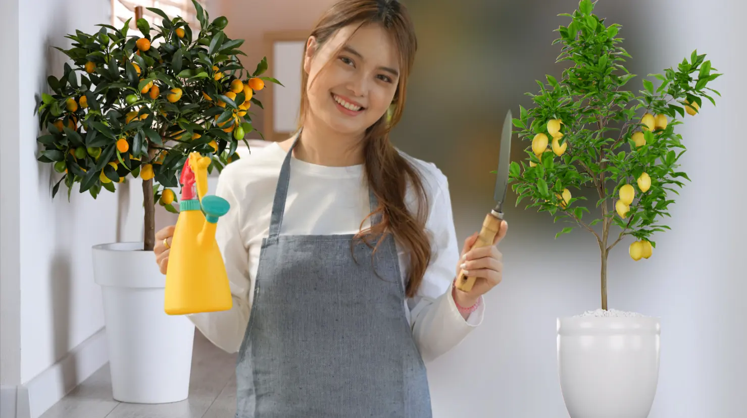 Los árboles frutales que se pueden cultivar en maceta, según expertos. Foto: Canva.