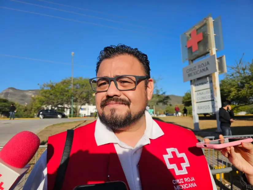 Isaac de Jesús Niño Escobar, coordinador de Comunicación Social de la Delegación Estatal de la Cruz Roja. Foto: Redes Sociales