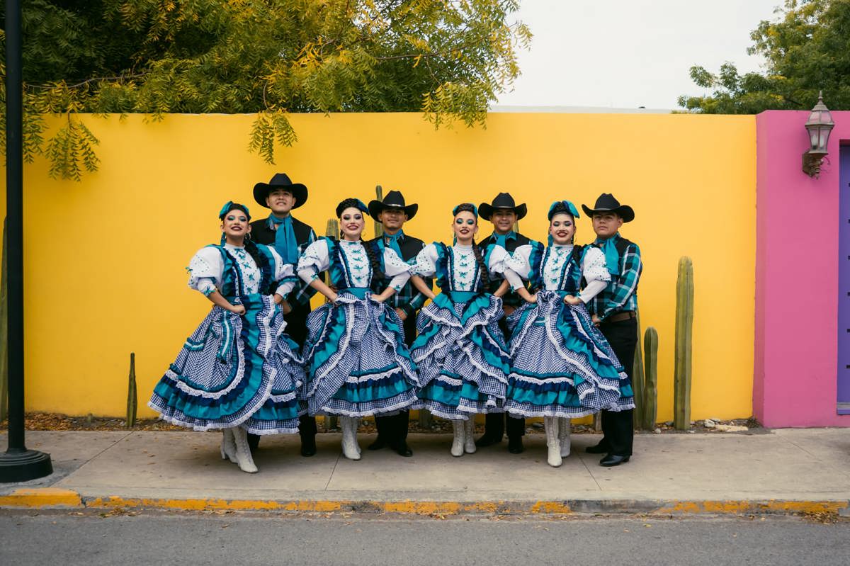 Grupo de danza Huepantli, del CBTis 236. Foto: Redes Sociales