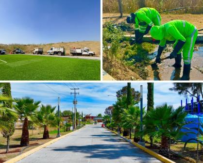 Parque Cuitláhuac en CDMX recibe mantenimiento integral para mejorar seguridad y accesibilidad