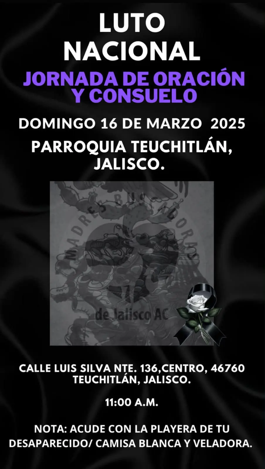 imagen recuadro Madres Buscadoras de Jalisco.