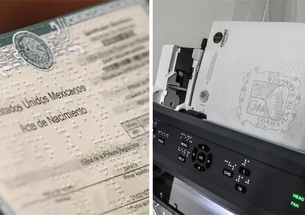 Actas de nacimiento en braille, ¿dónde se pueden tramitar en Coahuila?