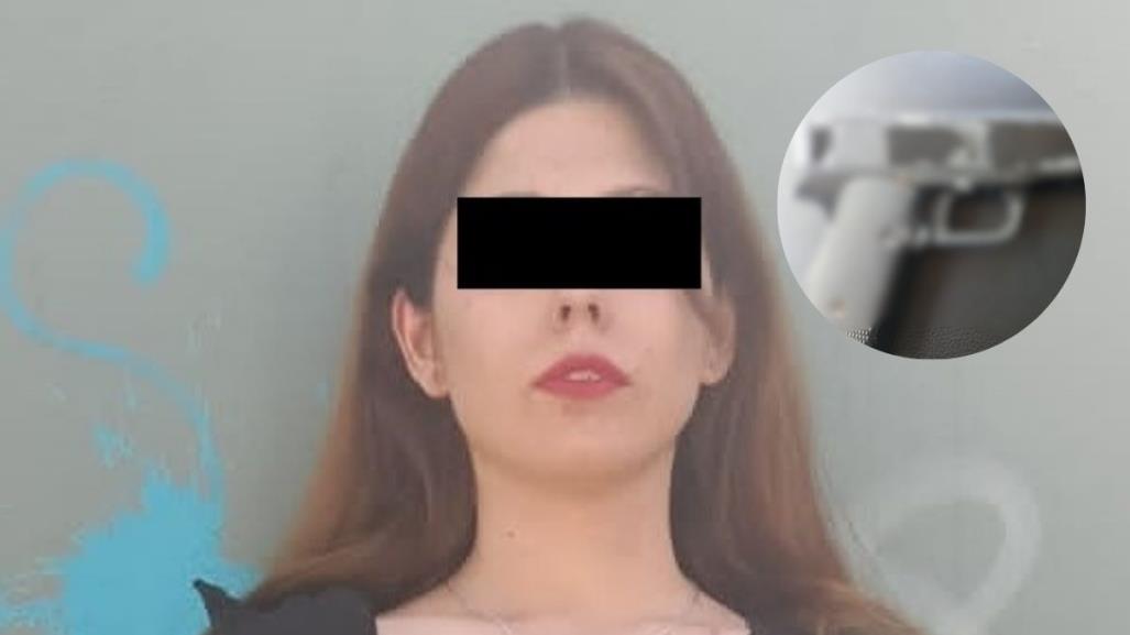 Mujer es detenida por amenazar a su novio con pistola afuera de la Universidad Metropolitana de Monterrey