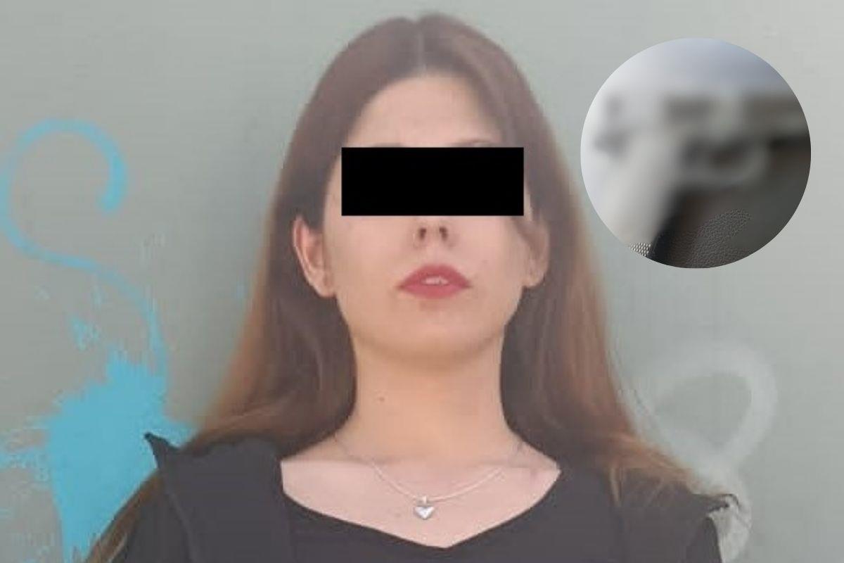 La detenida fue identificada cómo Brenda Berenice D.