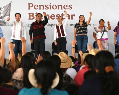 Claudia Sheinbaum promueve elección del Poder Judicial en Chiapas
