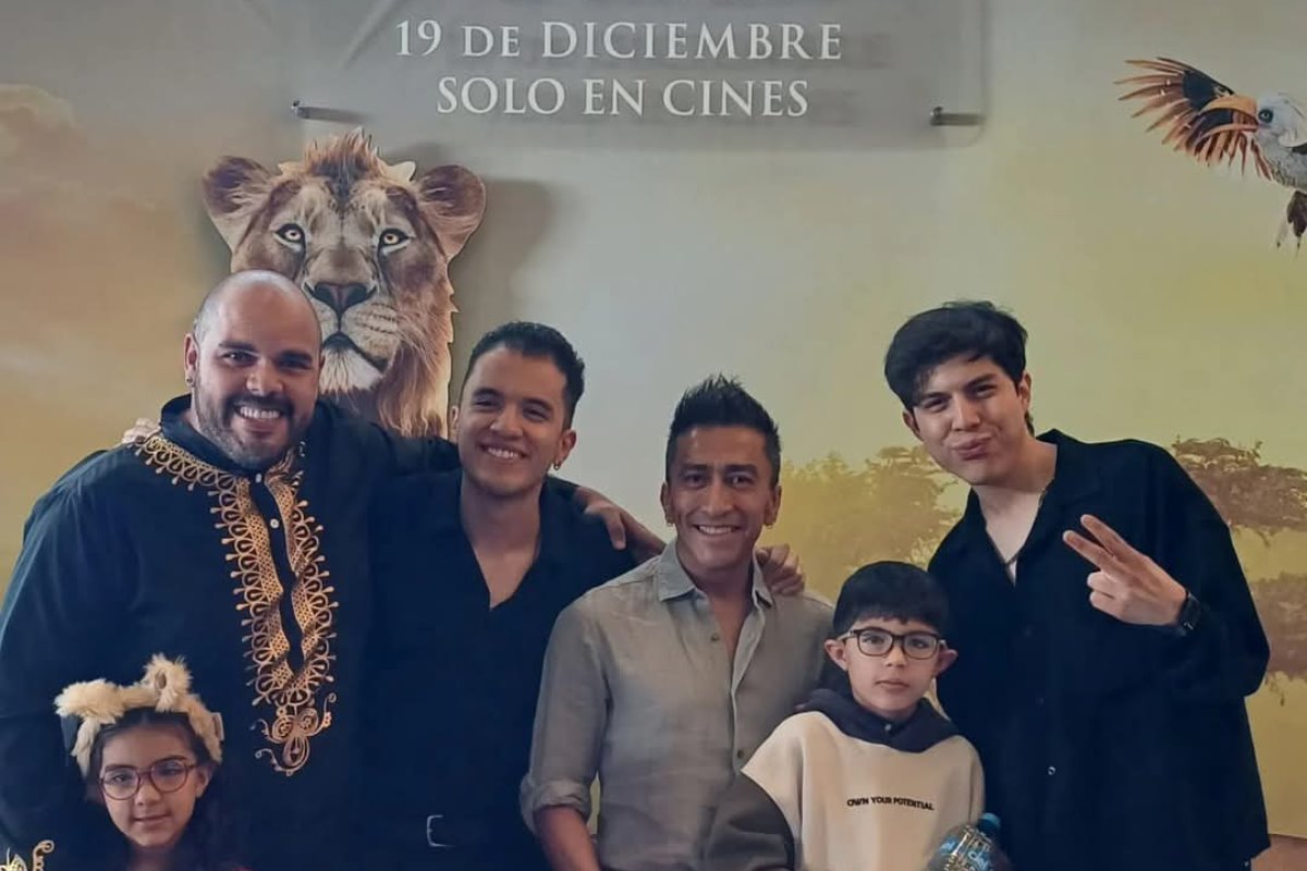 Polo Rojas, ex participante de La Voz México y actor de doblaje en la nueva película de Mufasa, la cual se estrenó en 2024. Foto: Redes Sociales