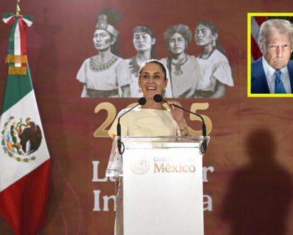 Donald Trump elogia a Claudia Sheinbaum por campaña contra fentanilo