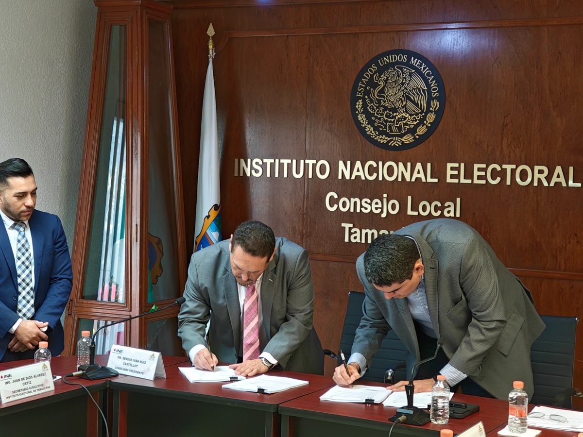 INSTITUTO NACIONAL ELECTORAL TAMAULIPAS. Foto: Redes Sociales