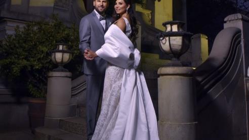 Aleida Núñez y Martín Babilotte, filtran imágenes de su enlace matrimonial en CDMX
