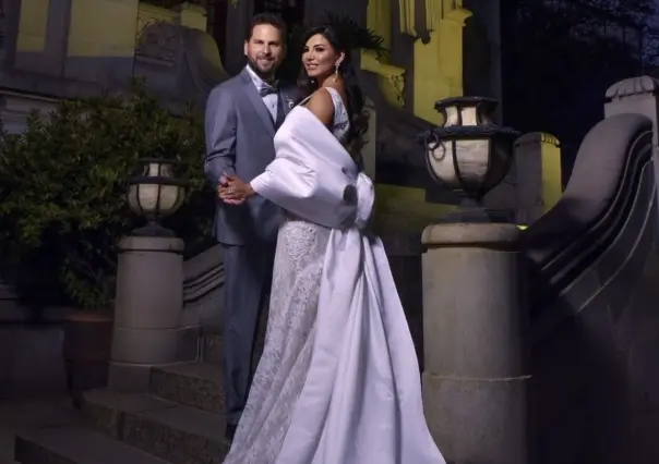 Aleida Núñez y Martín Babilotte, filtran imágenes de su enlace matrimonial en CDMX