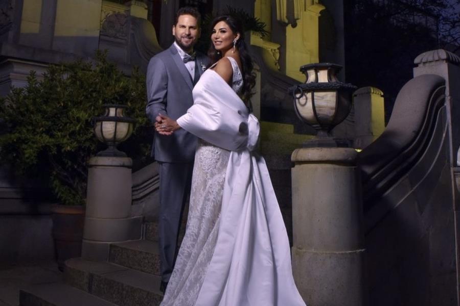 Aleida Núñez y Martín Babilotte, filtran imágenes de su enlace matrimonial en CDMX