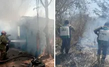 Controlan tres incendios en un mismo día en Kanasín y evitan daños mayores, esto se sabe