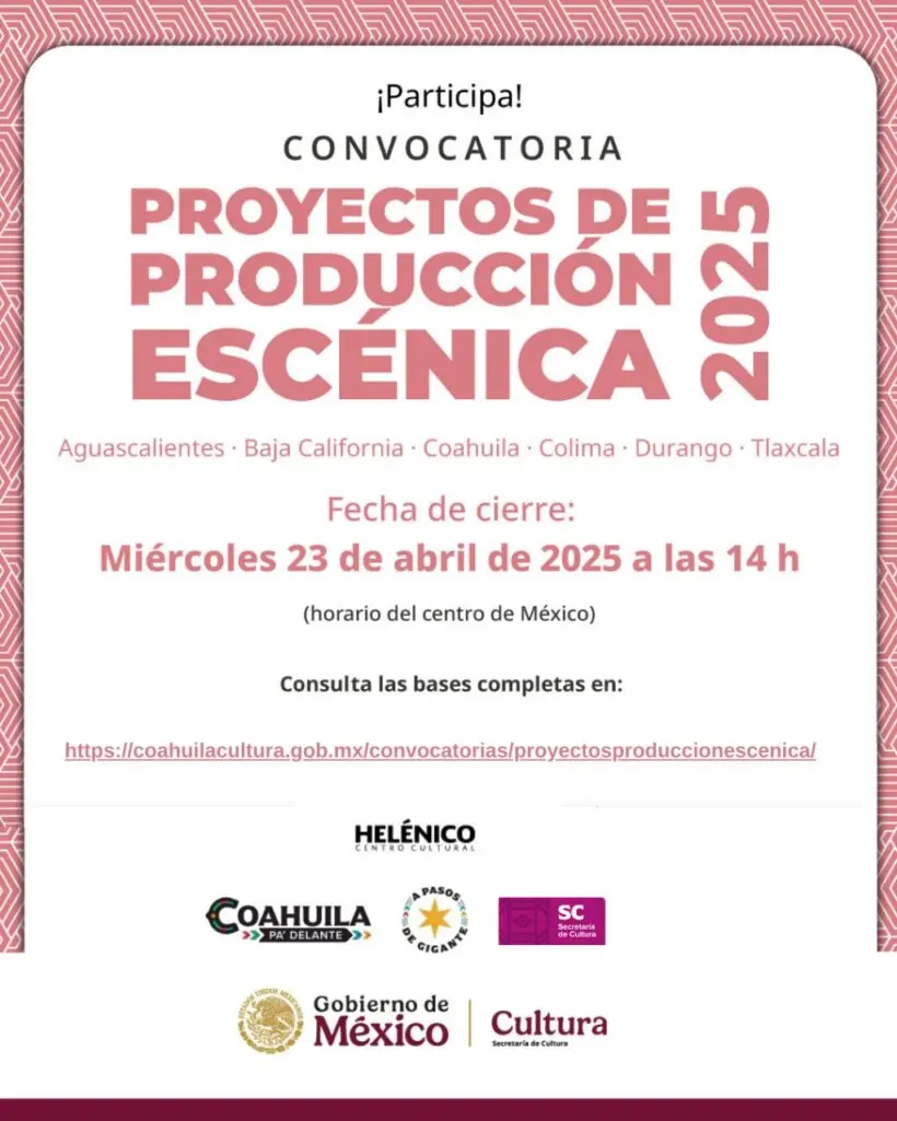 Esta iniciativa no solo busca apoyar económicamente a los artistas locales, sino también fortalecer la identidad cultural de Coahuila