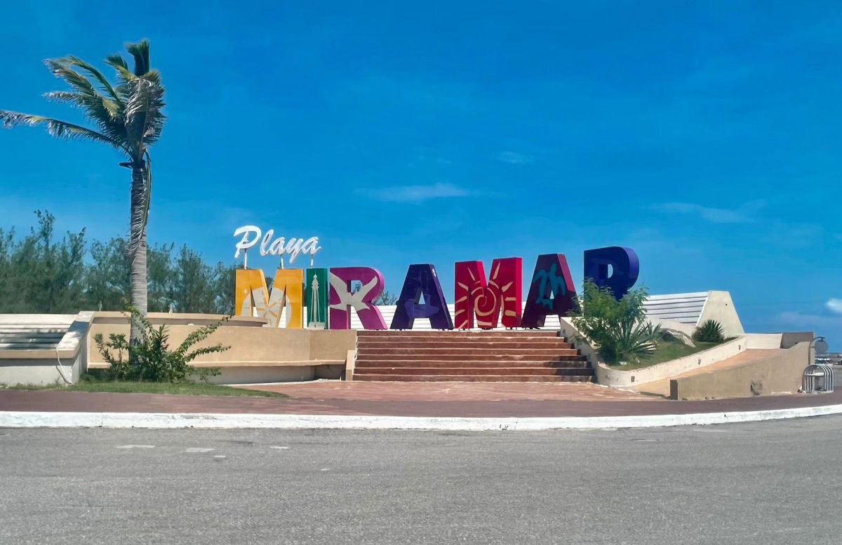 Playa Miramar en Ciudad Madero, Tamaulipas. Foto: Redes Sociales