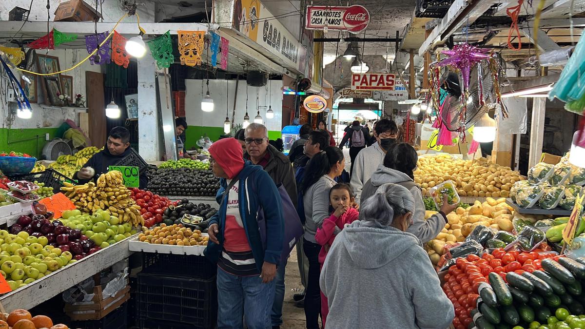 Mercados en el sur de Tamaulipas. Foto: Redes Sociales