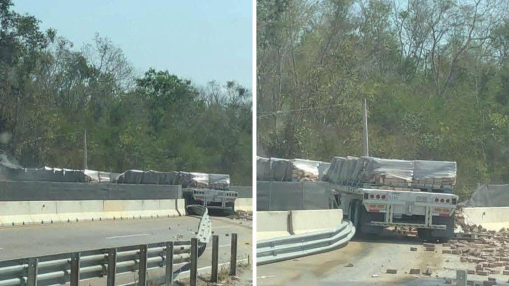 Reportan accidente en la autopista Mérida-Cancún, esto se sabe