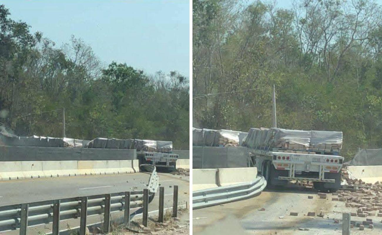 ¿Qué ocurrió en el accidente de la autopista Mérida-Cancún? Fotos: IRVING GIL