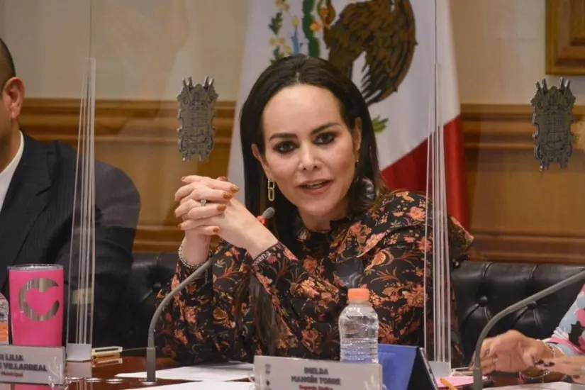 Carmen Lilila Canturosas, alcaldesa de Nuevo Laredo. Foto: Redes sociales