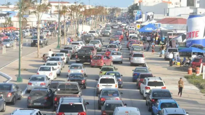Playazo en Playa Miramar. Foto: Redes Sociales