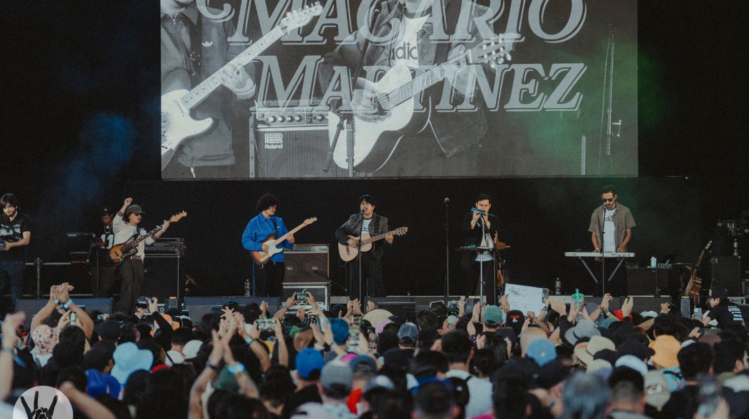 Macario Martínez cautivó al público del festival con su talento. Foto: Vive Latino