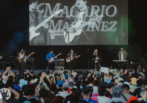 Macario Martínez se presenta con éxito en el Vive Latino 2025