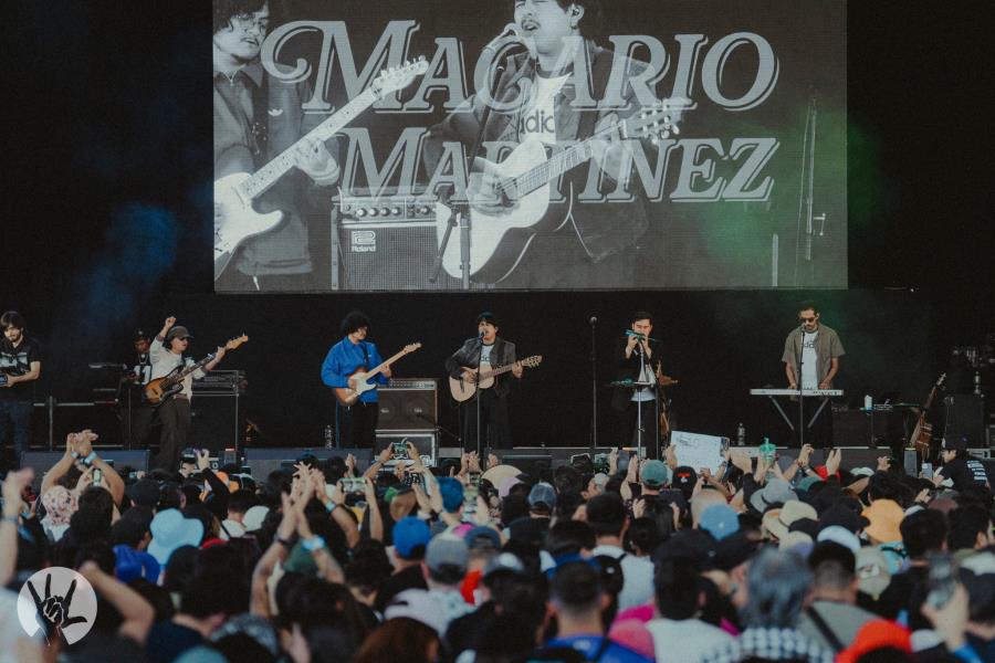 Macario Martínez se presenta con éxito en el Vive Latino 2025