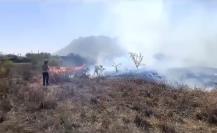 Manuel Guerra reporta control de incendios en distintos puntos de García