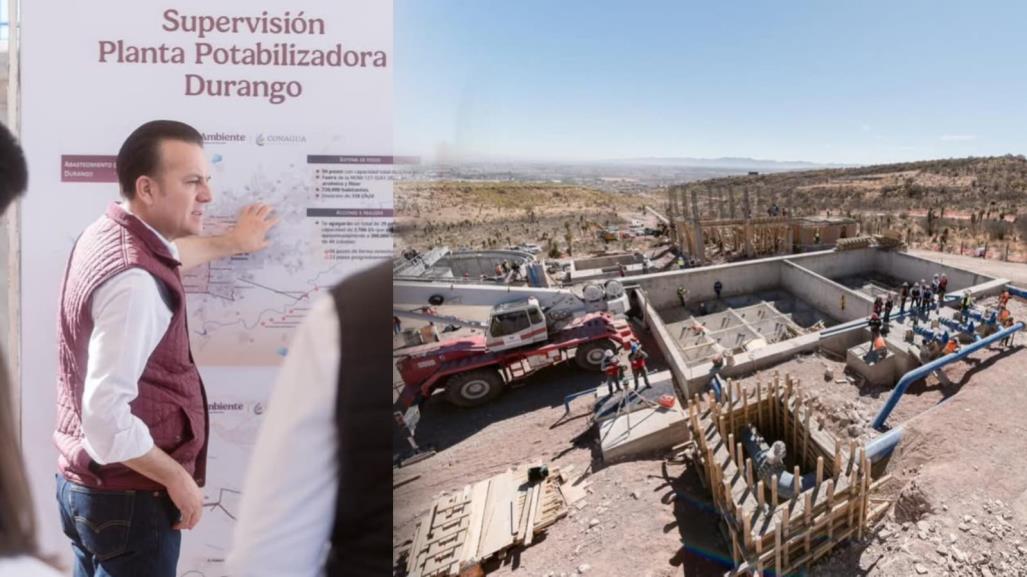 3 problemas que la nueva Planta Potabilizadora de Durango resolverá al ser inaugurada