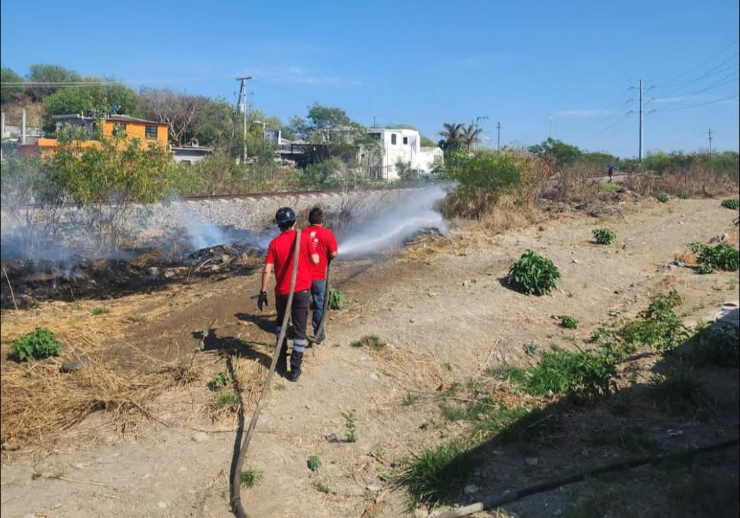 El gobernador Américo Villarreal, el despliegue de un operativos para atender los incendios forestales. Foto: Protección Civil