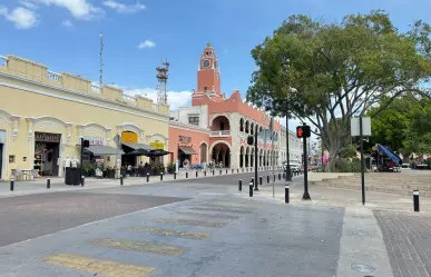 Así lucen las calles en Mérida por el día de asueto