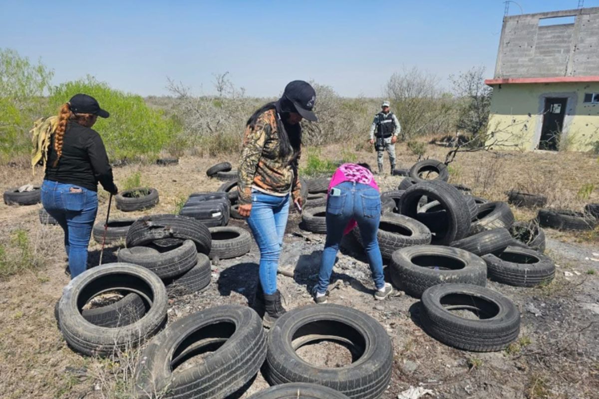 Búsqueda del colectivo Amor por los Desaparecidos. Foto: Amor por los Desaparecidos